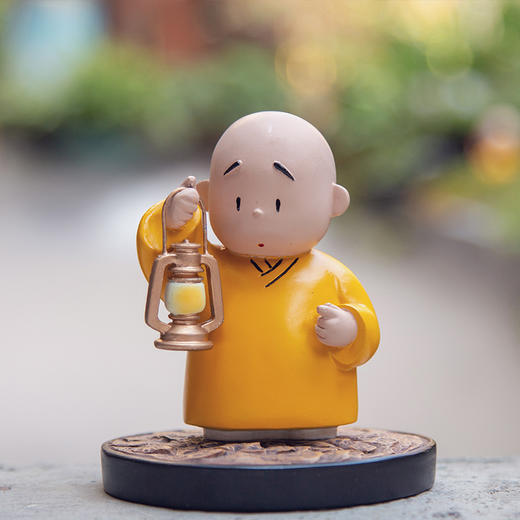 贤二小和尚安心公仔愿你天黑有灯下雨有伞周135发货