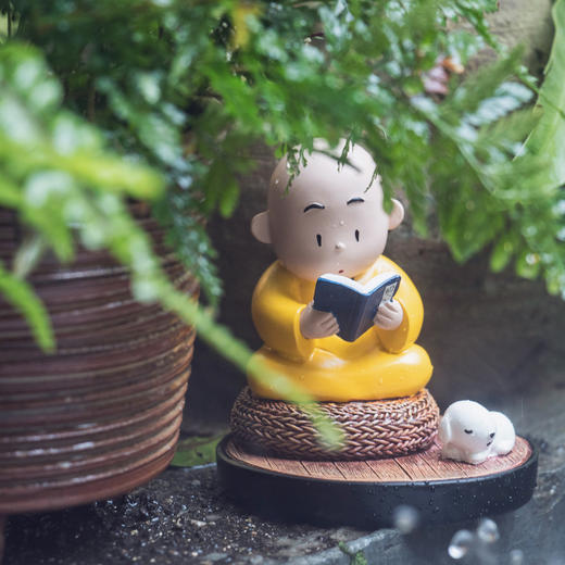 贤二小和尚安心公仔愿你天黑有灯下雨有伞周135发货