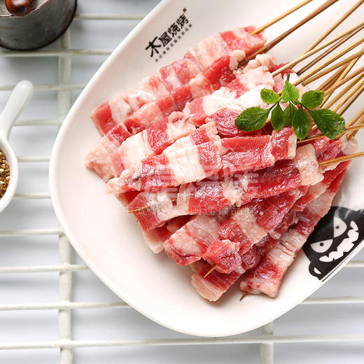 肥牛串 10串 烧烤食材半成品澳洲进口肥牛新鲜串制