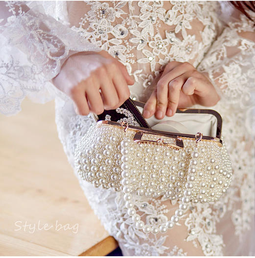 CZCZ-1705-手工编织斜挎韩版化妆包百搭手拿包 商品图3