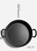 铸味 | 30CM大耳朵平底双耳铸铁锅 珐琅蜂巢蓄能 老式多功能生铁锅 商品缩略图0