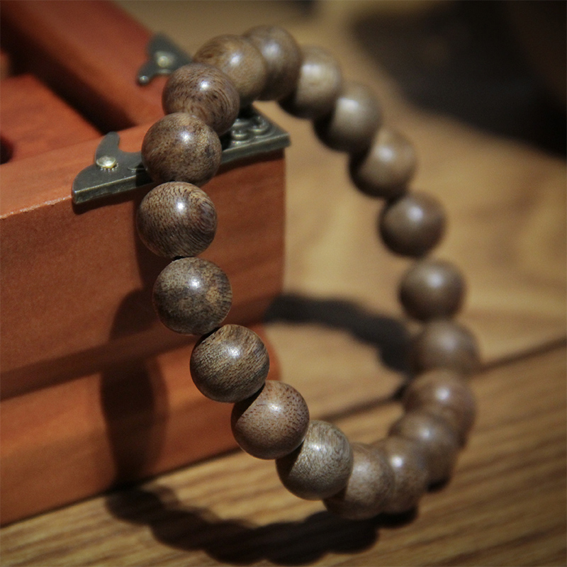 《博物馆》莞香沉香1.0女士手串油脂丰富香气清新悠长20044091