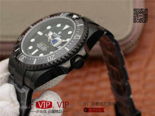 劳力士SEA-DWELLER鬼王 〖黑金钢〗43MM单红 渐兰 渐绿副本的十年精华， 并行代购版鬼王SEA 表壳为精钢 达到与正品一致 商品图5