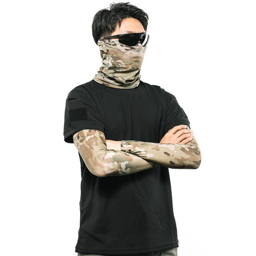 【爱默生3D弹力防晒】UPF50+户外防晒防虫护臂面罩套装 商品图0