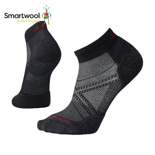 SMARTWOOL 户外运动袜PhD功能跑步袜低帮减震型 SW0SW243 商品图0