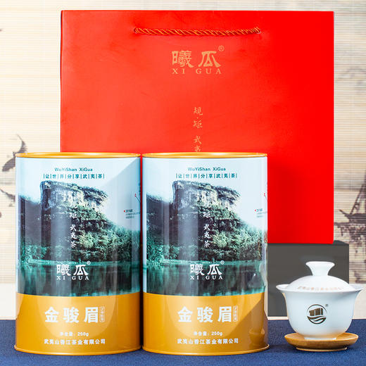 曦瓜 源味 金骏眉 武夷红茶 罐装 散装 500g 商品图1