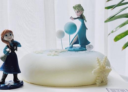 爱莎公主-冰雪奇缘慕斯蛋糕 商品图1