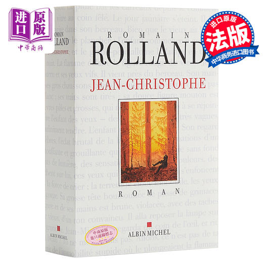 罗曼罗兰 约翰克利斯朵夫（法文版）法文原版 Jean-Christophe Rolland Romain 法文文学 商品图0