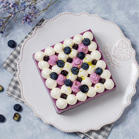【吃不腻的蓝莓奶油芝士蛋糕，每一口都清新爽口】蓝莓芝士 Blueberry Cheese 商品图3