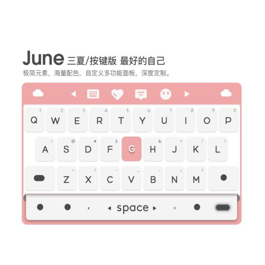 《JUNE/JULY》给最好的自己 / 增强型皮肤 / 百度输入法 /  安卓iOS 商品图14