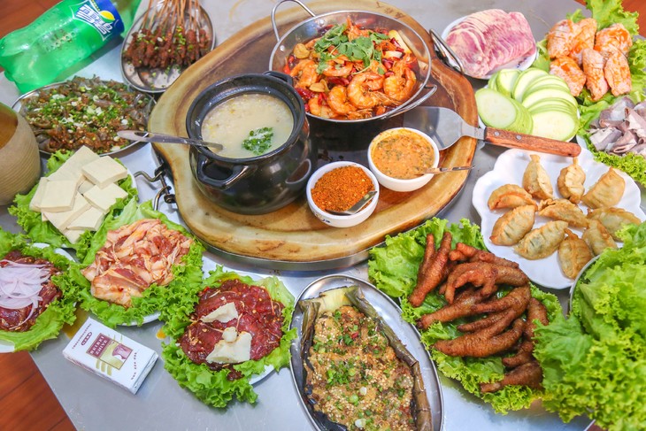 福来德58元2人98元45人168元68人石板烧套餐