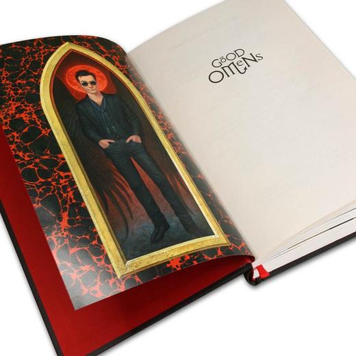 【中商原版】好兆头 插图插画版 英文原版 The Illustrated Good Omens 精装 Neil Gaiman Terry Pratchett 商品图2