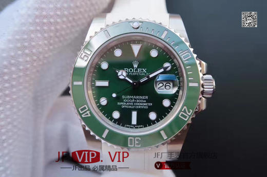 N劳力士SUB潜航者系列116610LV翠绿版绿水鬼绿鬼翠绿版 胶带款（送一副原装钢带），2836/改装3135/原版3135三种自动机械机 商品图2