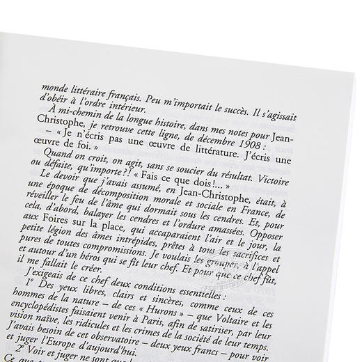 罗曼罗兰 约翰克利斯朵夫（法文版）法文原版 Jean-Christophe Rolland Romain 法文文学 商品图3