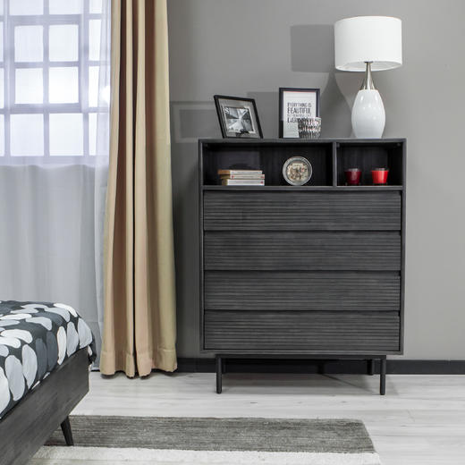 NS家居nsfurniture进口实木抽屉四斗柜NSCB-CAP B03 商品图1