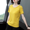 YH -662335 t恤女短袖宽松女士体恤新款2019 商品缩略图0