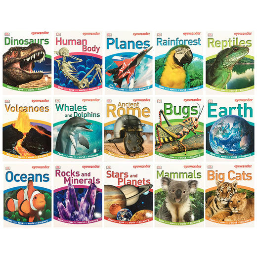 DK 英文原版 畅销20年经典作品 eyewonder 视觉奇观系列 适合5-8岁亲子共读/6-12岁自主阅读 商品图1