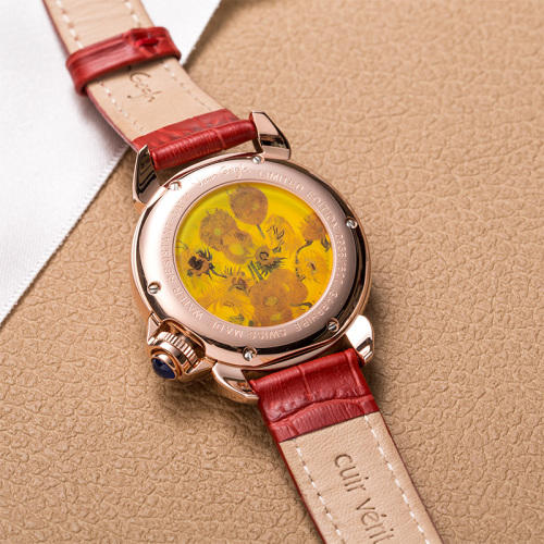 梵高向日葵限量机械女表特供 货号126226