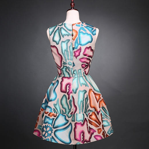 SAINTJOY/上久楷 宋锦女式连衣裙 绿色(勿拍 仅订制） SWS5357 商品图2