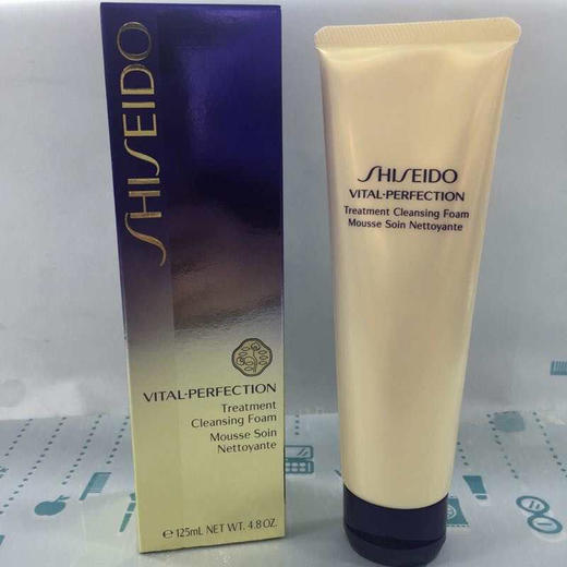 日本资生堂vital 珀翡紧颜洗面奶125ml （138145） 商品图0