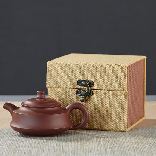 郭建平丨原矿紫泥 「汉竹」宜兴紫砂壶 约160ml 配礼盒与证书