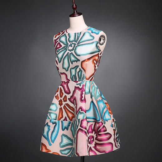 SAINTJOY/上久楷 宋锦女式连衣裙 绿色(勿拍 仅订制） SWS5357 商品图1