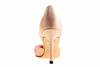李思思 李小冉 同款  sheme  新中式女士纯手工刺绣高跟单鞋 裸色 商品缩略图2