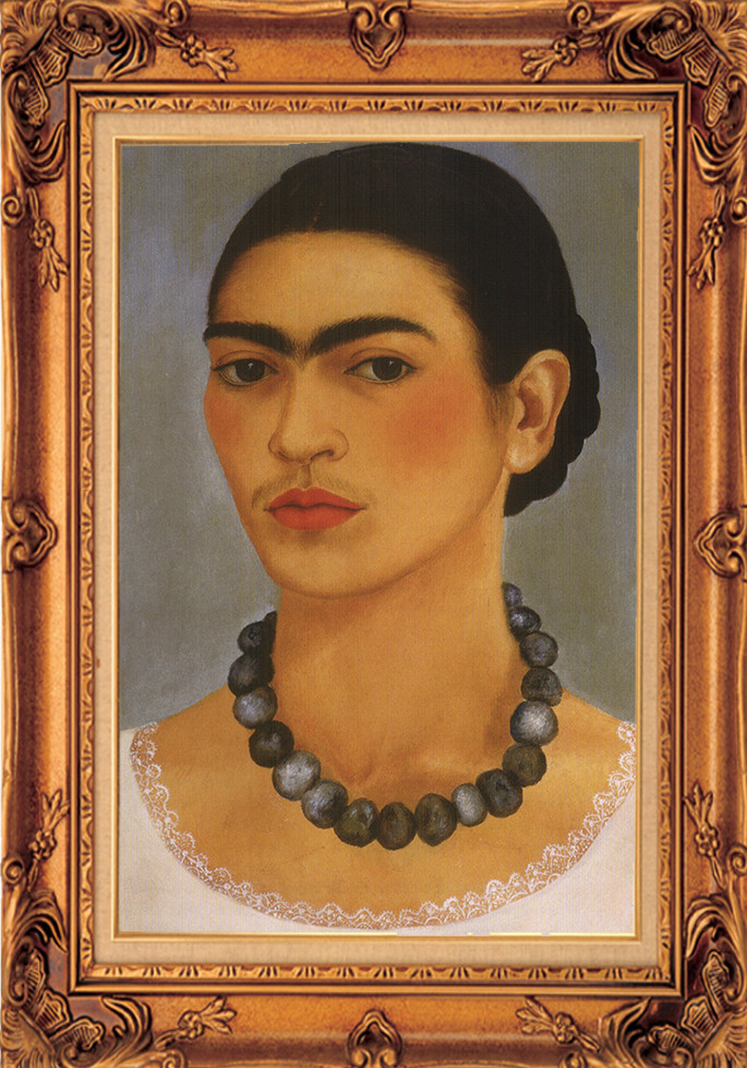 弗里达自画像冰箱贴单拍不发随机一个