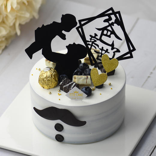 【感恩父爱】动物奶油，新鲜水果，原味蛋糕胚；感谢您辛勤的付出和无私的关爱~ 商品图1