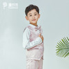 非质量问题不退换哦~pureshare蓬纱馆 男童时尚洋气粉色西装短裤套装夏花童礼服演出服-粉色西装 商品缩略图1