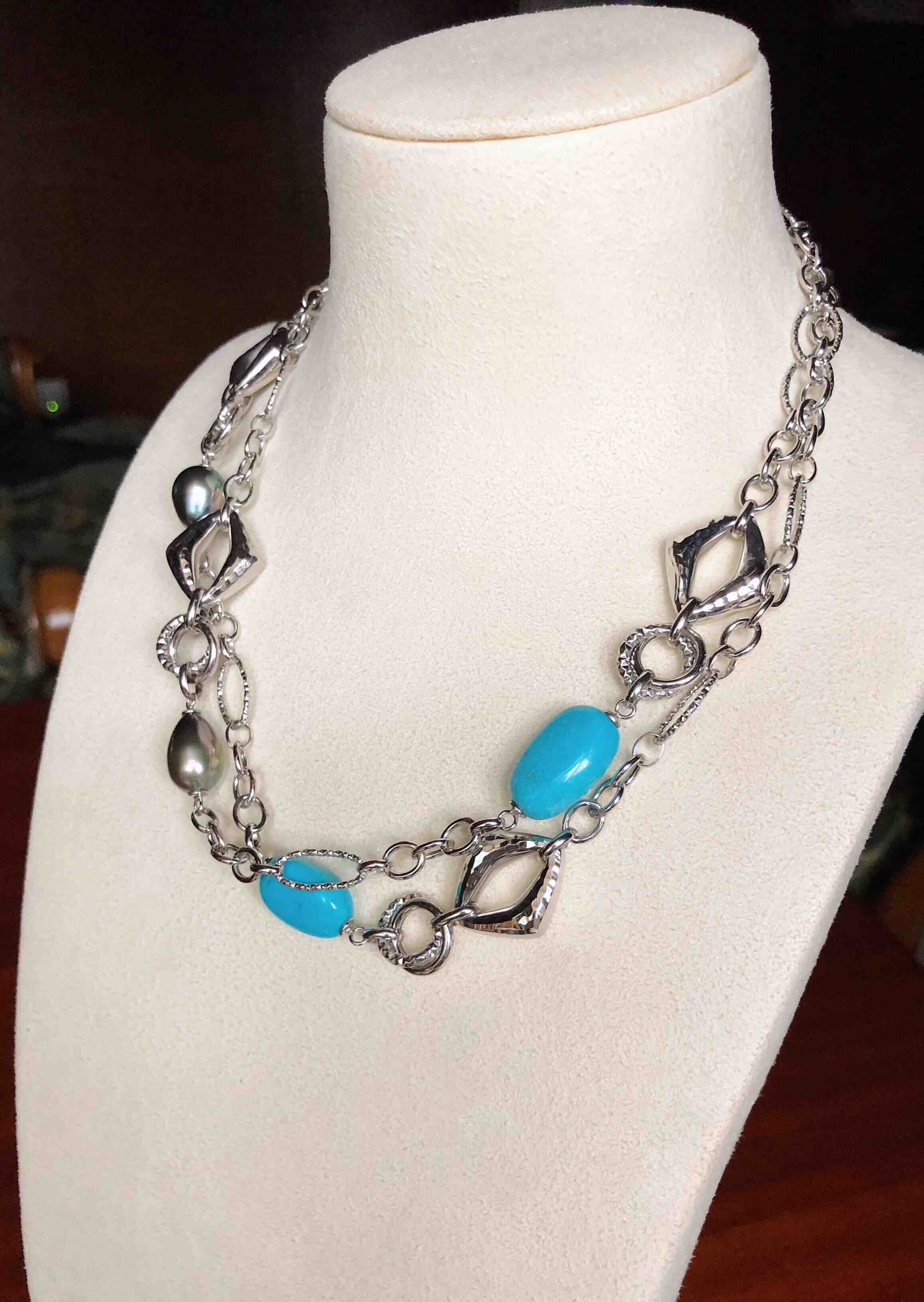 unpacked italy系列 几何 · 14k金opera项链