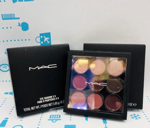 MAC魅可九宫格眼影BURGUNDY TIMES （510450） 商品图0