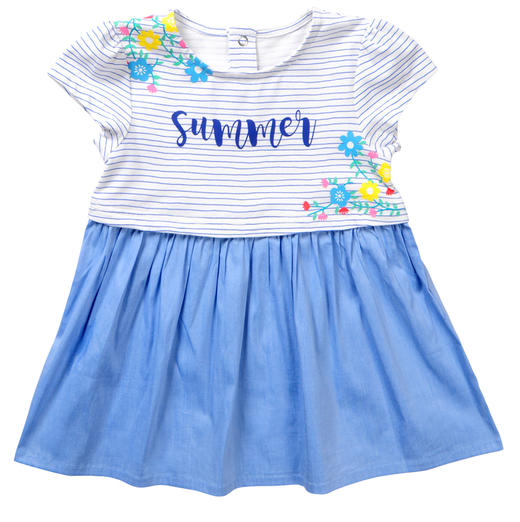 棉果果夏季女童短袖连衣裙M222701418278 商品图1