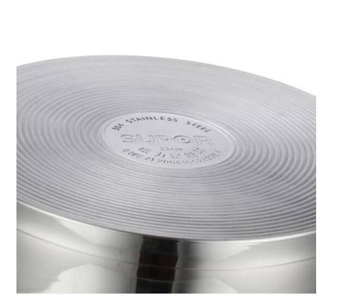 苏泊尔 SUPOR  雅致不锈钢汤锅  不锈钢 金属连接  ST20V1  20cm 商品图5