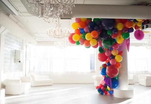 气球背景墙拱门 高端浪漫现场布置 商品图5