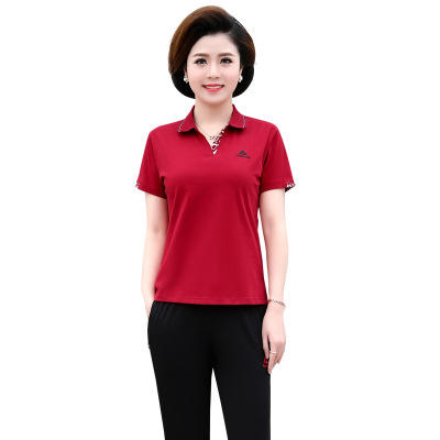 SP-191Y8808运动套装大码短袖T恤休闲妈妈装【限价】 商品图9