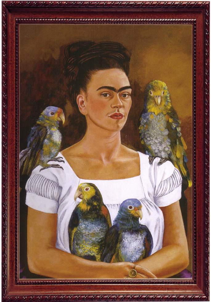 弗里达自画像冰箱贴单拍不发随机一个