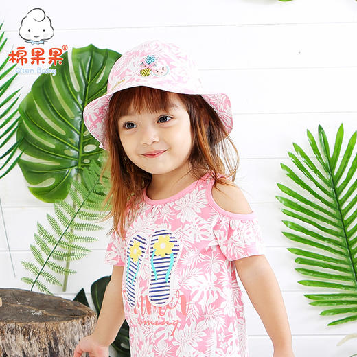 棉果果夏季女童帽子M204400218281 商品图3