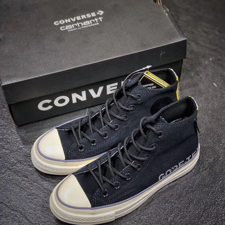 秒售空 匡威converse X Gore Tex联名防水帆布鞋发售了 Supreme情报网
