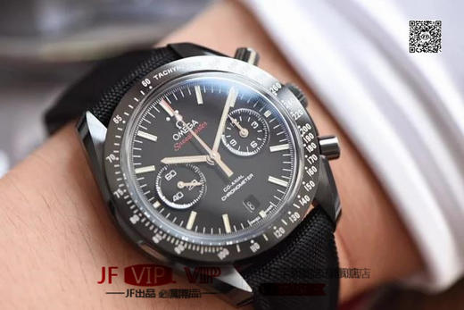 OM厂：新力作  出击 魔力诱惑 神秘魅力 月之暗面 续写传奇 延续om自主研发自制9300机芯3点盘为【12小时】和【60分钟】累积计时盘 商品图10