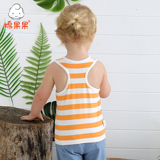 棉果果夏季男童背心M212170218290 商品图1