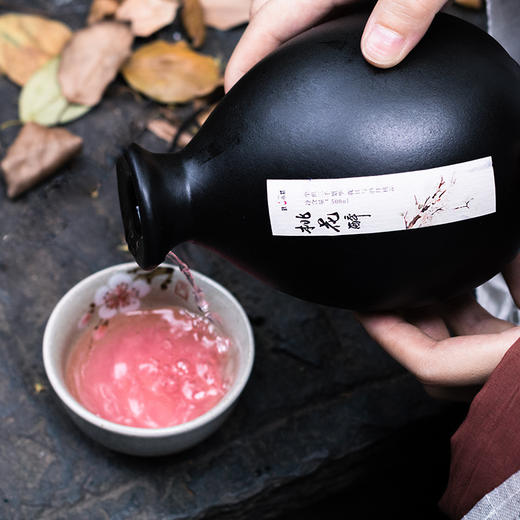 三生三世桃花醉匠心独制养颜嫩肤桃花酿糯米酒网红爆款酒500g送酒杯和