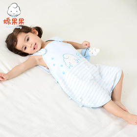 棉果果夏季男童女童内衣睡袋M205570218238