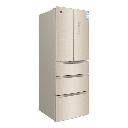 格力晶弘冰箱 变频无霜 瞬冻科技 食材保鲜如初 BCD-339WPQG/极光金 商品图1