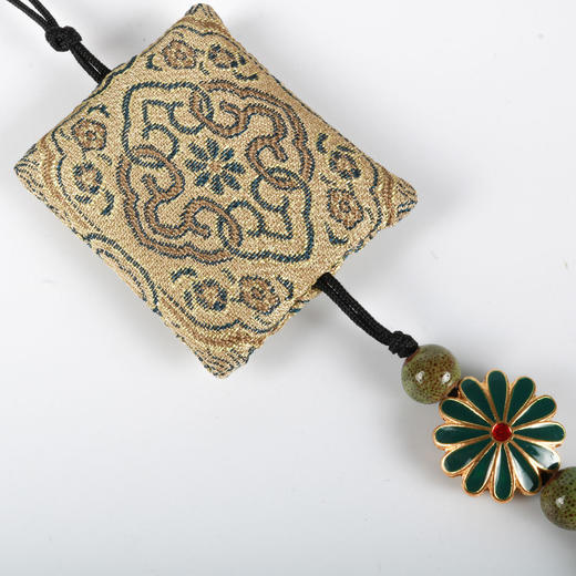 正安国货铺 祈福香囊 吉祥如意富贵安康 精制宋锦植物手工香囊礼盒 4