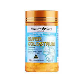 Healthy Care 牛初乳咀嚼片 200粒