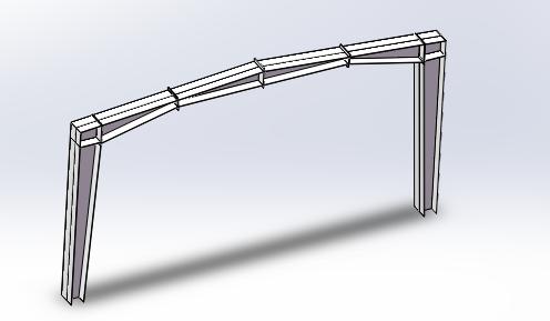 钢结构梁柱设计 商品图0