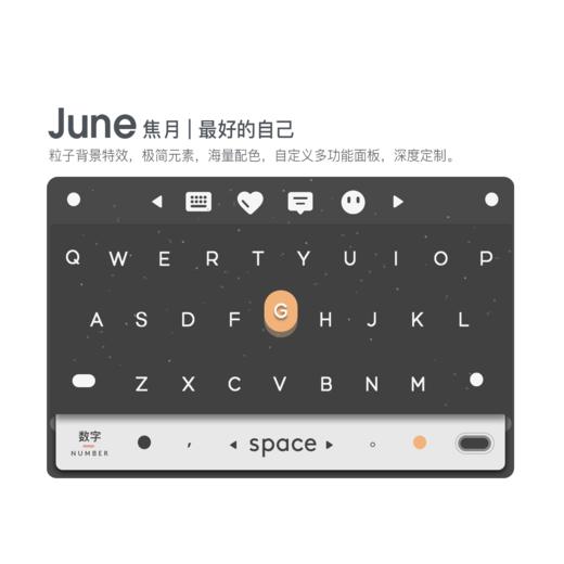 《JUNE/JULY》给最好的自己 / 增强型皮肤 / 百度输入法 /  安卓iOS 商品图9