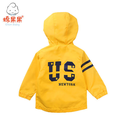 棉果果春秋男童连帽长袖外套M312100318468 商品图3
