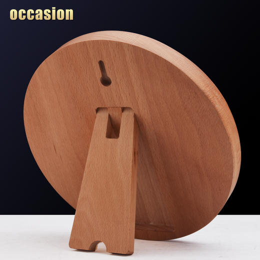 圆形实木奖牌定制定做加盟代理金属牌匾儿童荣誉证书授权牌制作 商品图4